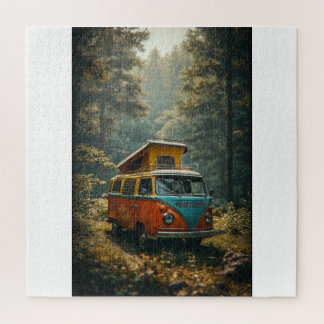 VINTAGE VAN  JIGSAW PUZZLE