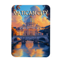 Vintage Vatican City Travel 