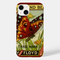 Vintage Vegetable Label Art, Butterfly Brand Beans