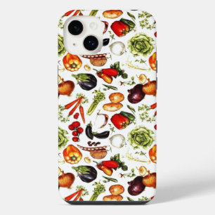 Vintage Vegetables iPhone 14 Plus Case