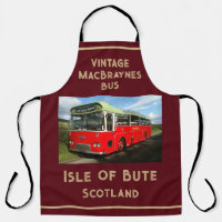 Vintage Vehicles Fan. Old Bus on the Isle of Bute