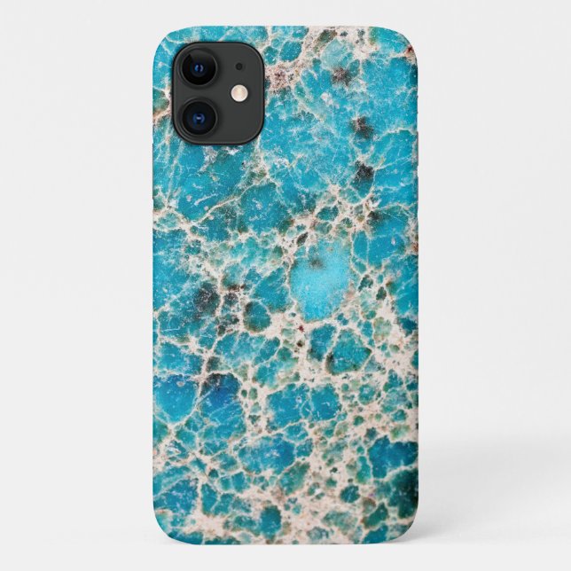 Vintage Veined Turquoise Design Case-Mate iPhone Case (Back)