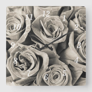 Vintage Velvet Beauty Wall Clock