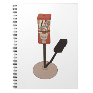Vintage Vending Machine Notebook