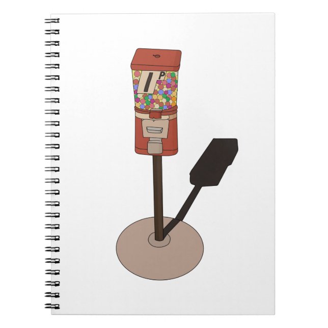 Vintage Vending Machine Notebook (Front)