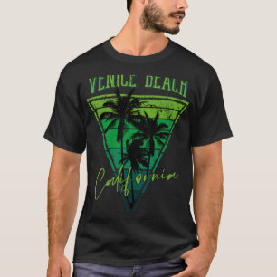 Vintage Venice Beach California Distressed Summer  T-Shirt