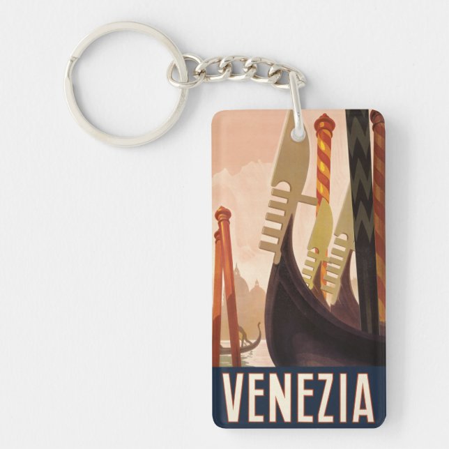 Vintage Venice Italie Gondola Travel (Devant)