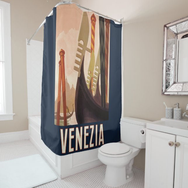 Vintage Venice Italy Gondola Travel (In Situ)