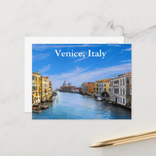 Vintage Venice Italy Vintage Travel Tourism Add Postcard