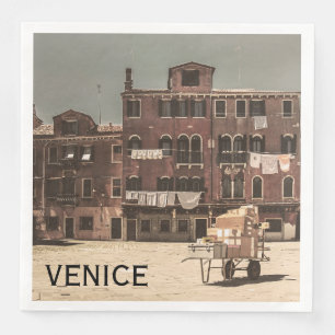Vintage Venice Napkin