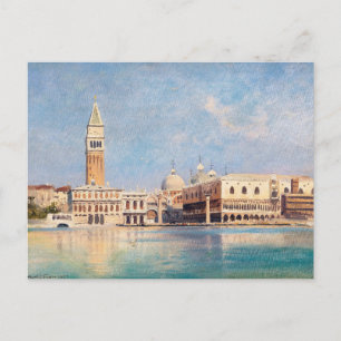 Vintage Venice Painting Postcard