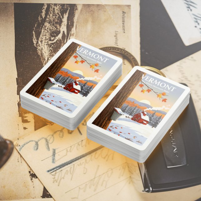 Vintage Vermont Playing Cards (Creator Uploaded)