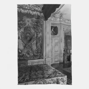Vintage Versailles Palace Louis XV Bed chamber Kitchen Towel