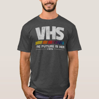 Vintage VHS The Future Is Here Tapestry T-Shirt