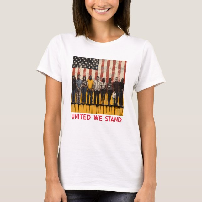 Vintage Vibes Hipster Patriotism Tee Unleashed! (Front)