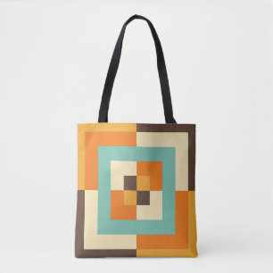 Vintage Vibes Labyrinth Tote Bag