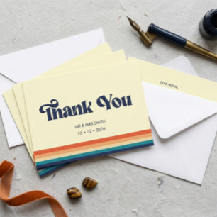Vintage Vibes Thank You Card