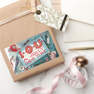 Vintage Vices Party, Gambling Drinking Smoking Sticker