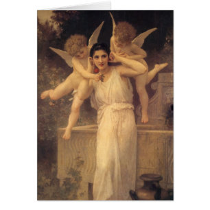 Vintage Victorian Angels, Youth by Bouguereau