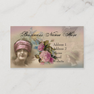 Vintage Victorian Antique Style Business Card