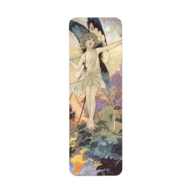 Vintage Victorian Butterfly Fairy by Robinson (Front)
