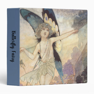 Vintage Victorian Butterfly Fairy by Robinson Binder