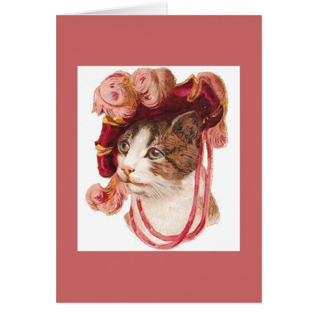 Vintage Victorian Cat Notes (Front)