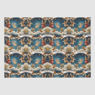 Vintage Victorian Christmas Angels Tissue Paper