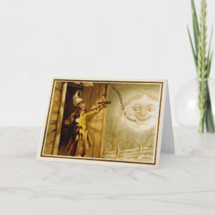 Vintage Victorian Christmas Card