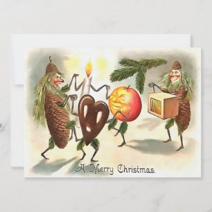 Vintage Victorian Christmas Card
