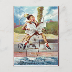 Vintage Victorian Christmas Postcard