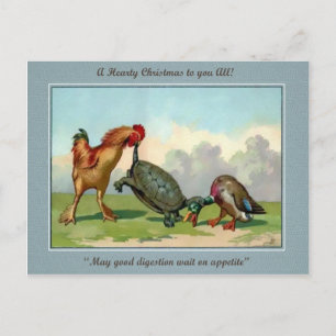 Vintage Victorian Christmas Postcard