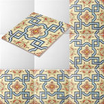 Vintage Victorian Era Pattern Tile<br><div class="desc">This is a digitally enhanced print pattern derived from an antique Victorian era drawing of a tile design by Frederick Krieg. You can customize the background colour.</div>