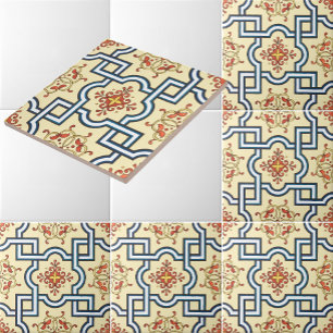 Vintage Victorian Era Pattern Tile