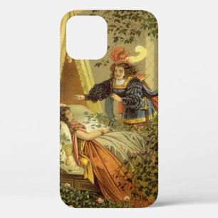Vintage Victorian Fairy Tale, Sleeping Beauty iPhone 12 Case