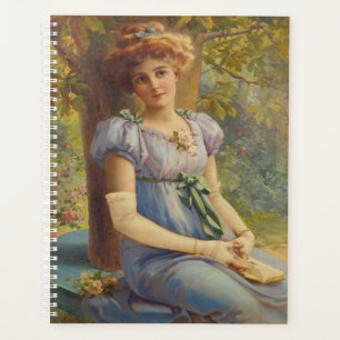 Vintage Victorian Femme Portrait Art Planner