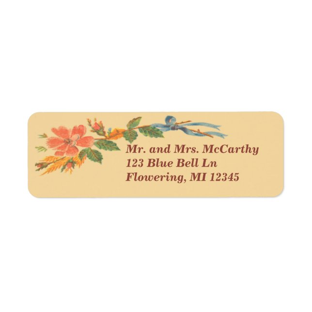 Vintage Victorian Floral (Front)