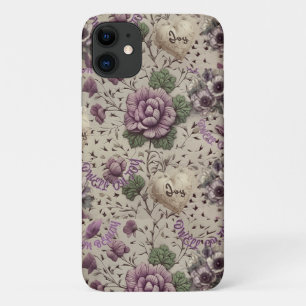Vintage victorian floral iPhone / iPad case