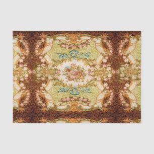 Vintage Victorian Flower Elegant Tissue Paper