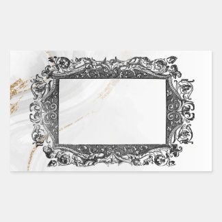 Vintage Victorian Frame Sticker