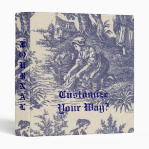 Vintage Victorian French Country Pattern Binder