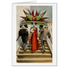Vintage Victorian Hat Lady,