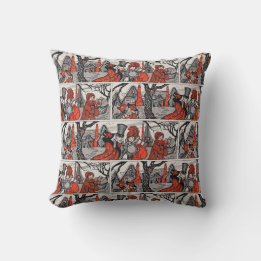 Vintage Victorian Jolly Christmas Garb Antique Throw Pillow