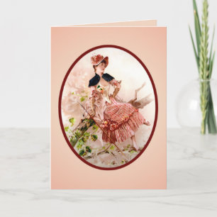 Vintage Victorian Mother's Day Card