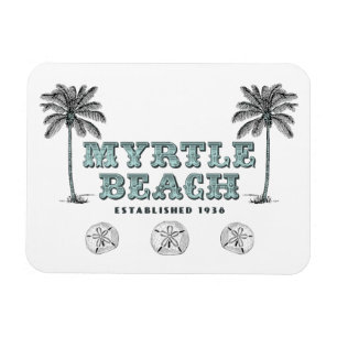 Vintage Victorian Myrtle Beach South Carolina Magnet