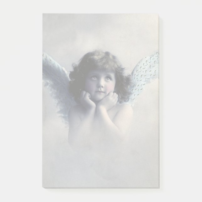 Vintage Victorian Photo Angel Post-it Notes (Front)