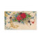 Vintage Victorian Red Roses Business Card