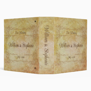 Vintage Victorian Romantic Fairytale Wedding Binder