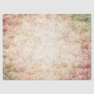 Vintage Victorian Roses Decoupage Tissue Paper