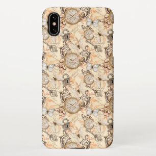 Vintage Victorian Shabby Chic Country Pattern iPhone XS Max Case